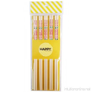 Happy Sales Commercial Grade Melamine Chopsticks 10 Pairs Dragon Design - B0167N15UM